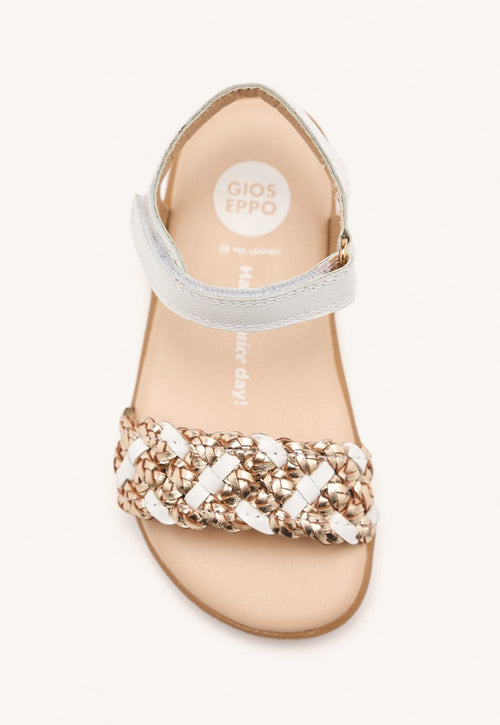 GIOSEPPO BAREFOOT - SANDALIAS PIEL TRENZADA BELKNAP