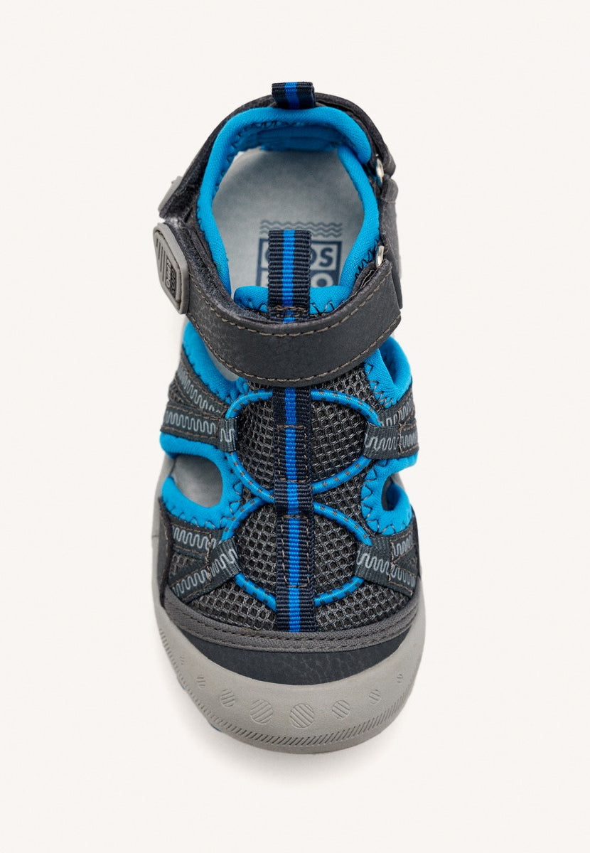 Chanclas deportivas grises para niño MAZATLAN
