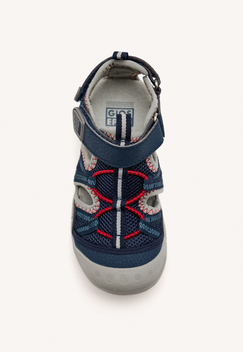 Chanclas deportivas azules para niño MAZATLAN