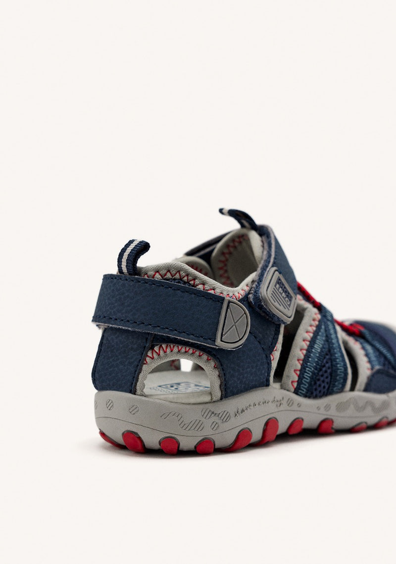 Chanclas deportivas azules para niño MAZATLAN