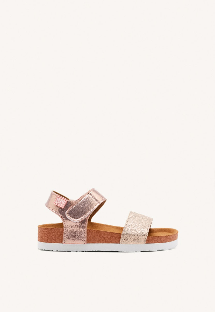 Copper flip flips with waterproof bio sole for girls MOERS