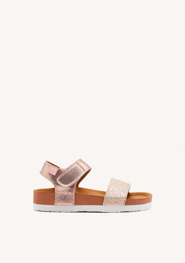 Copper flip flips with waterproof bio sole for girls MOERS