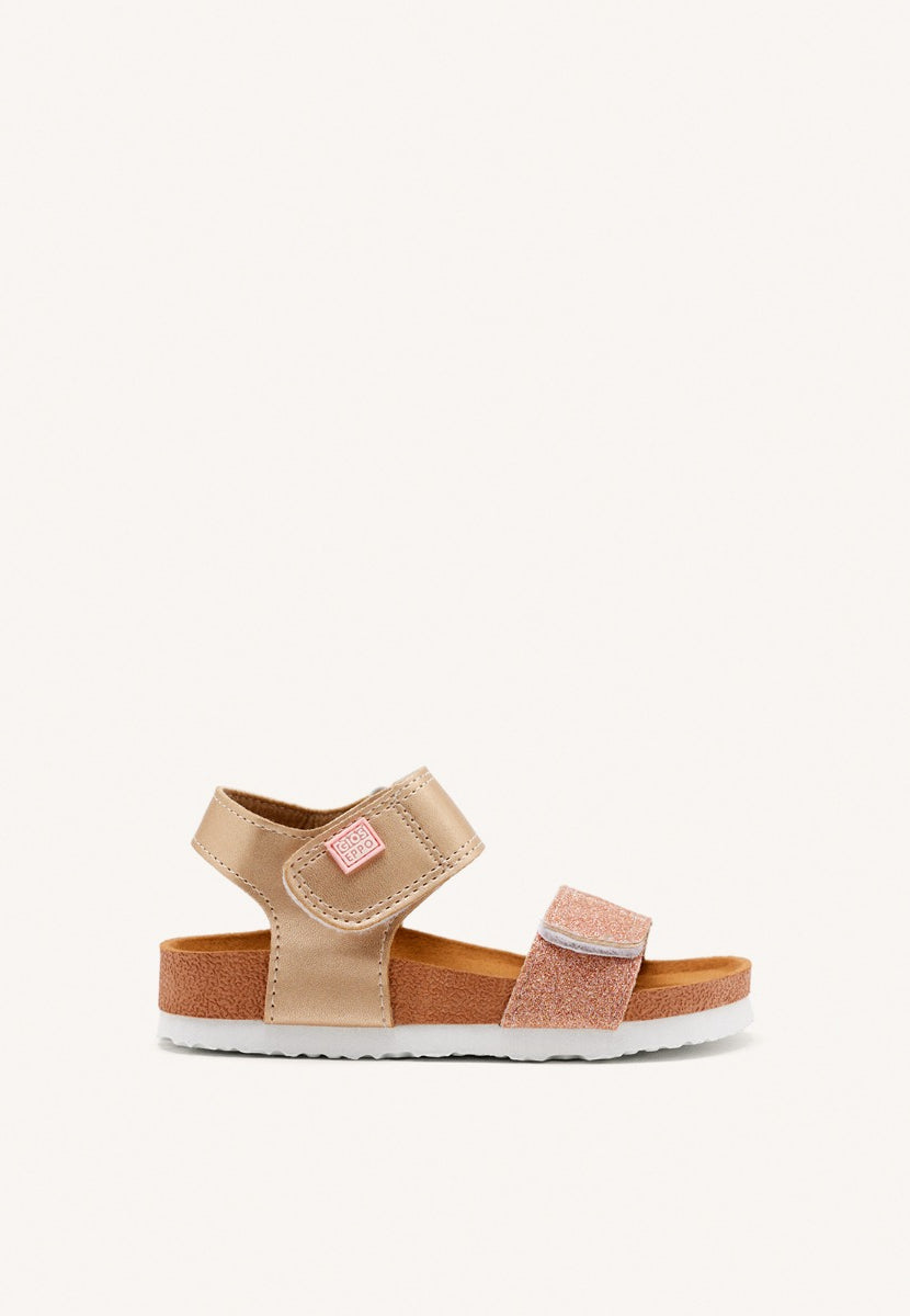 Copper bio sole flip flops for girl JABBEKE