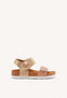 Copper bio sole flip flops for girl JABBEKE