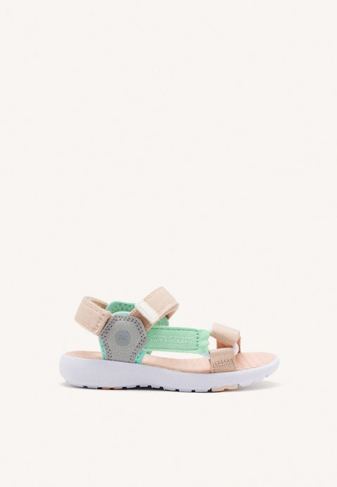 BIRIGUI GIRLS MULTICOLOURED SANDALS WITH SPORTY SOLES