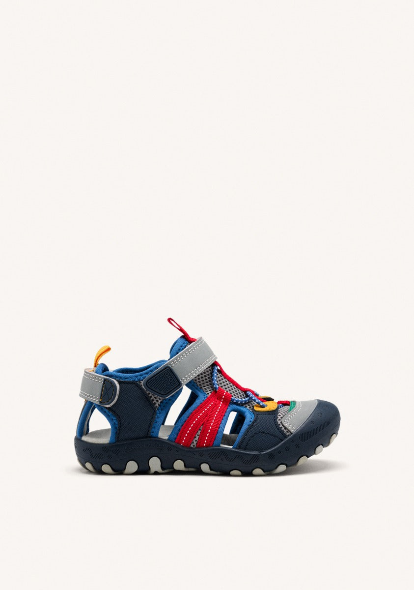 MULTICOLOR SPORTS FLIP-FLOPS CALIFORNIAN STYLE FOR BOYS AND GIRLS ADRANO