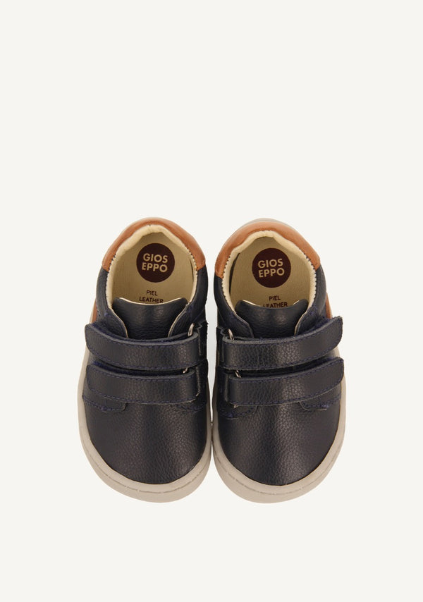 GIOSEPPO BAREFOOT - BASKETS CUIR SARANAC