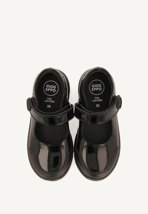 SCARPE DA GINNASTICA IN PELLE CON EFFETTO VERNICIATO BEKES