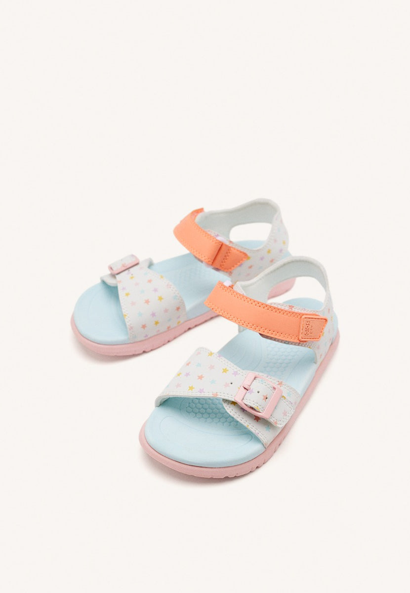 TREKKING STYLE POLKA DOT SANDALS BILLERICA