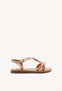 LEATHER BEADED SANDALS DIXMONT