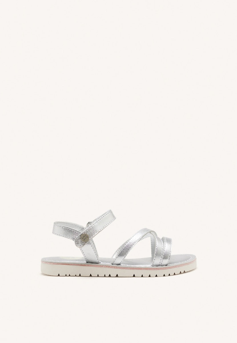 LEATHER STRAP SANDALS TOLLAND
