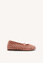 BALLERINES MARY-JANE CUIR CLOUTÉ DEDHAM