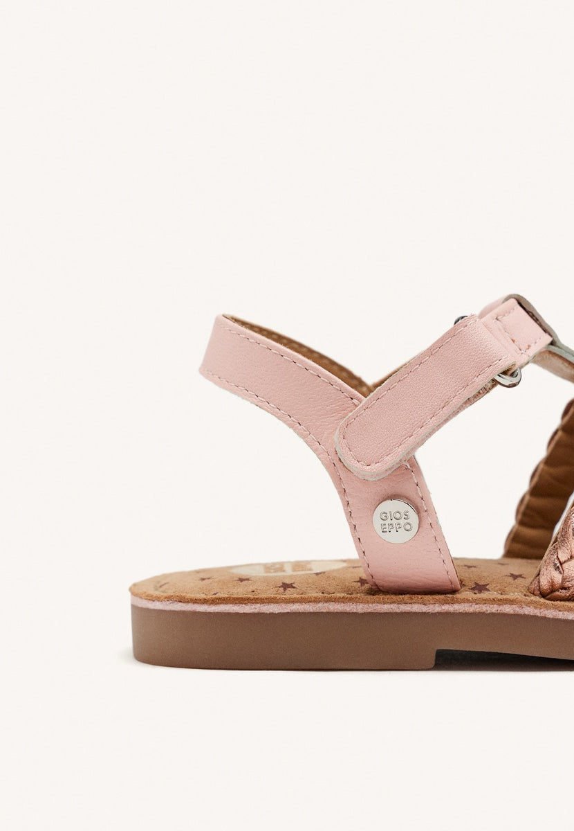 BRAIDED LEATHER SANDALS POYSIPPI