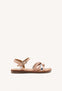 BRAIDED LEATHER SANDALS MEDARY