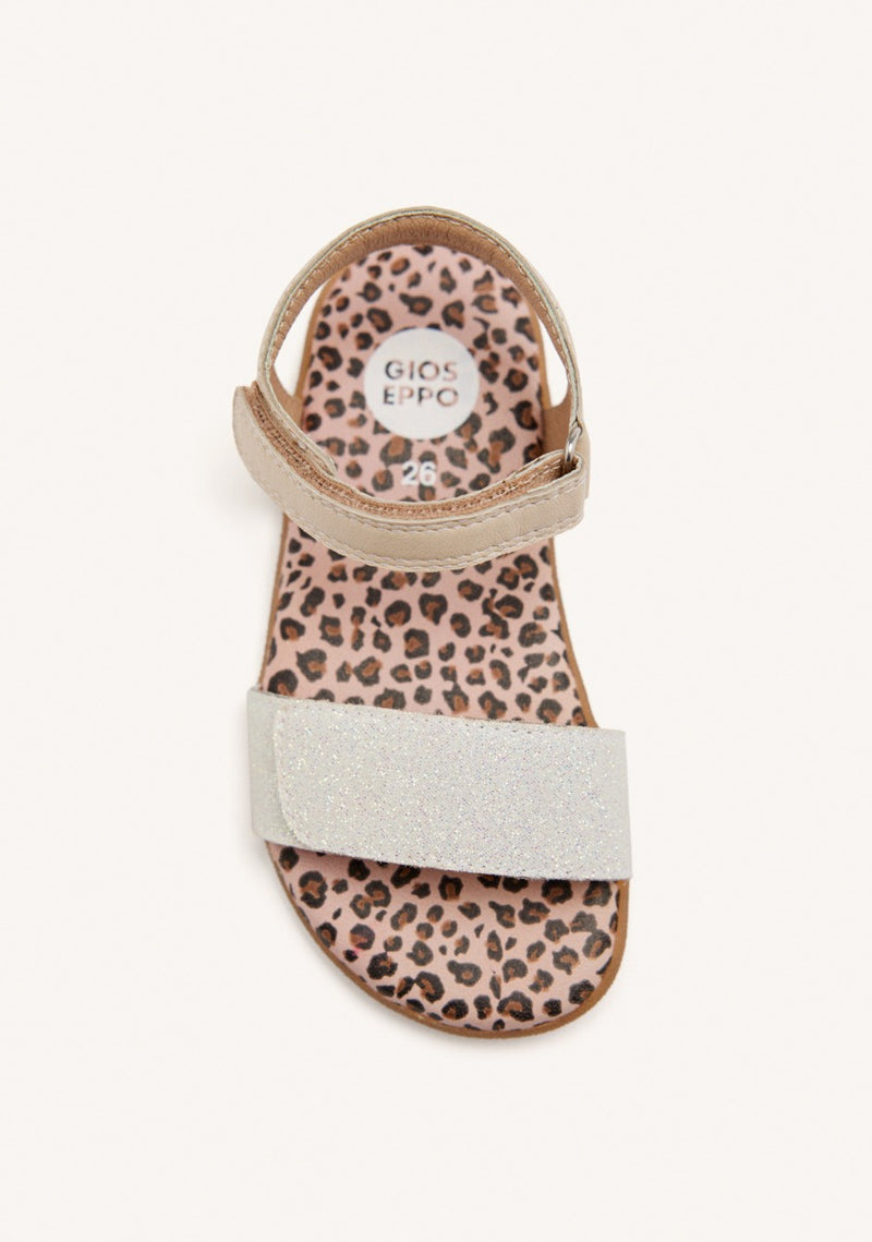GIOSEPPO BAREFOOT - LEATHER SHINE SANDALS SAUGUS