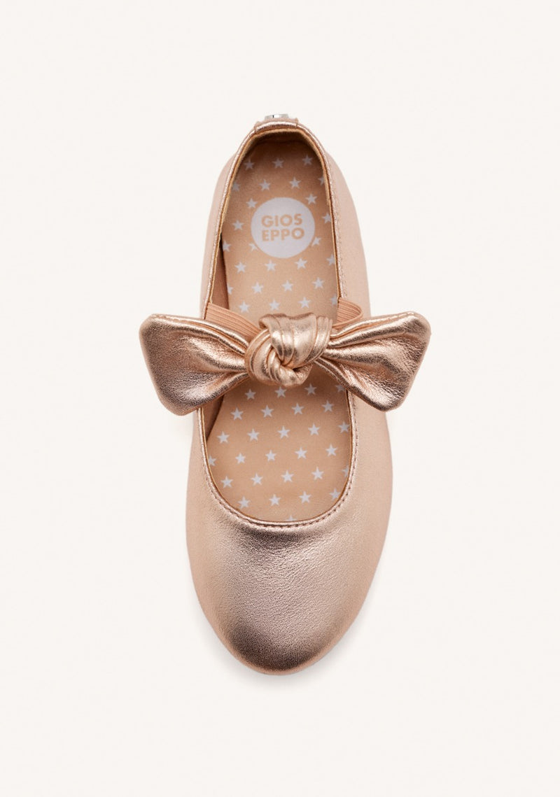 LEATHER MARY-JANE BALLET FLATS BOW ERROL