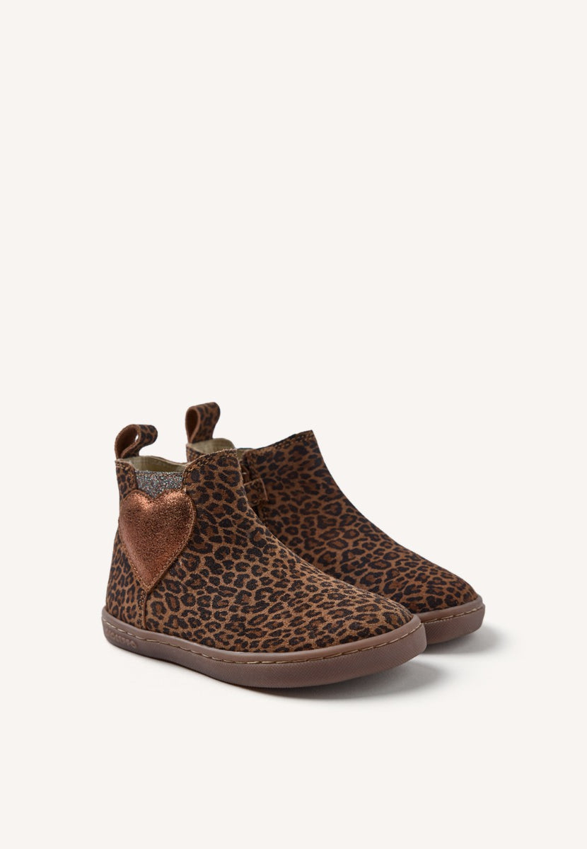 GIOSEPPO BAREFOOT - BOTINES PIEL SERRAJE ESTAMPADO ANIMAL COKATO