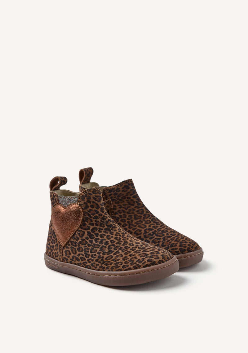GIOSEPPO BAREFOOT - BOTINES PIEL SERRAJE ESTAMPADO ANIMAL COKATO