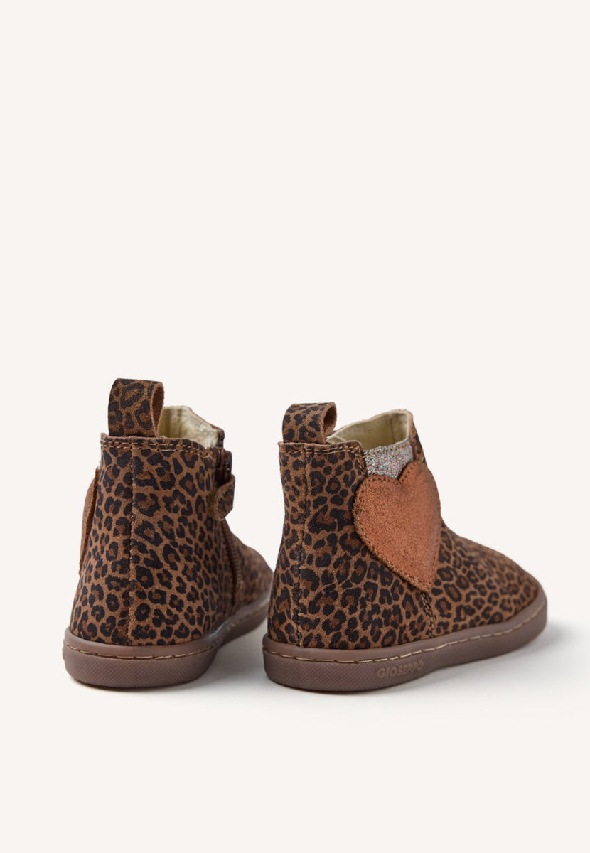 GIOSEPPO BAREFOOT - BOTINES PIEL SERRAJE ESTAMPADO ANIMAL COKATO