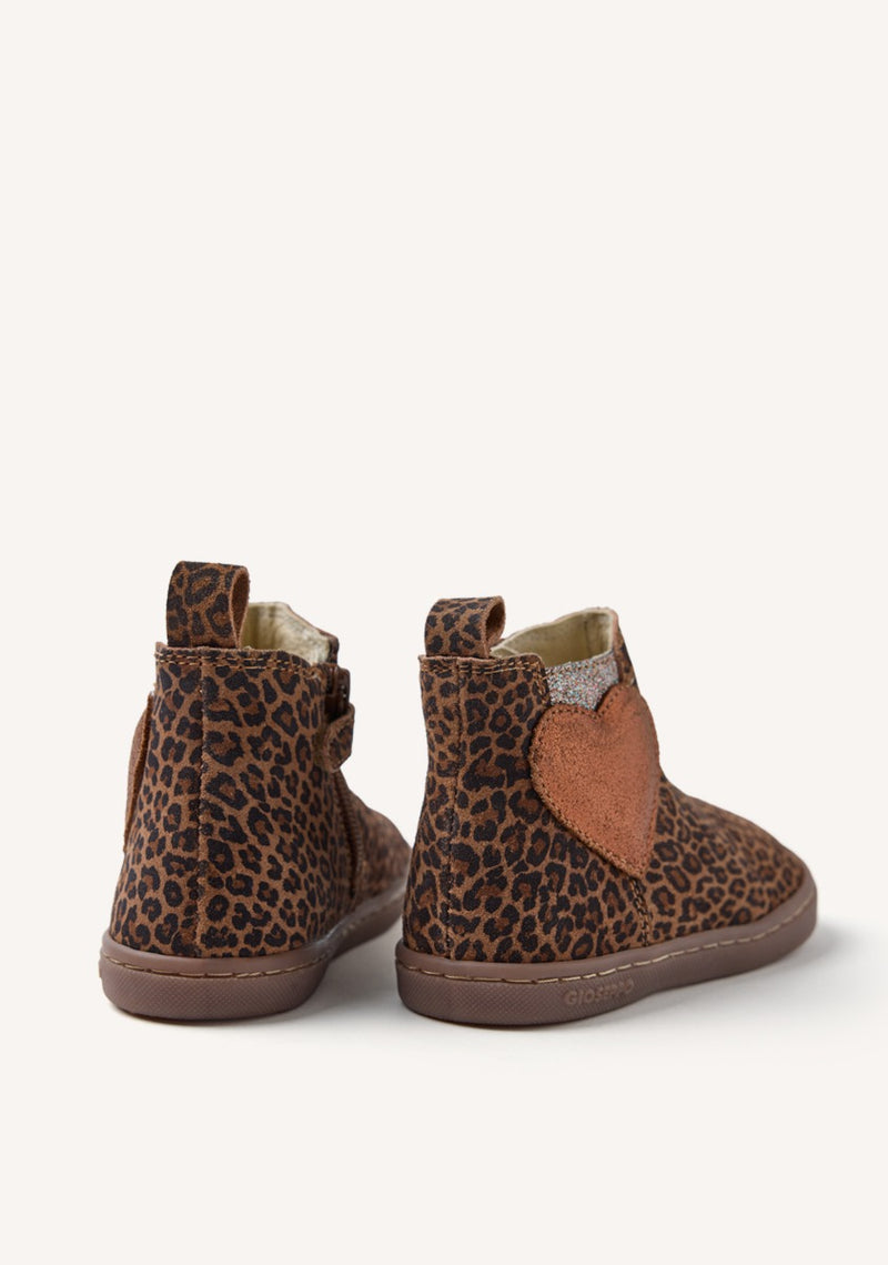 GIOSEPPO BAREFOOT - BOTINES PIEL SERRAJE ESTAMPADO ANIMAL COKATO