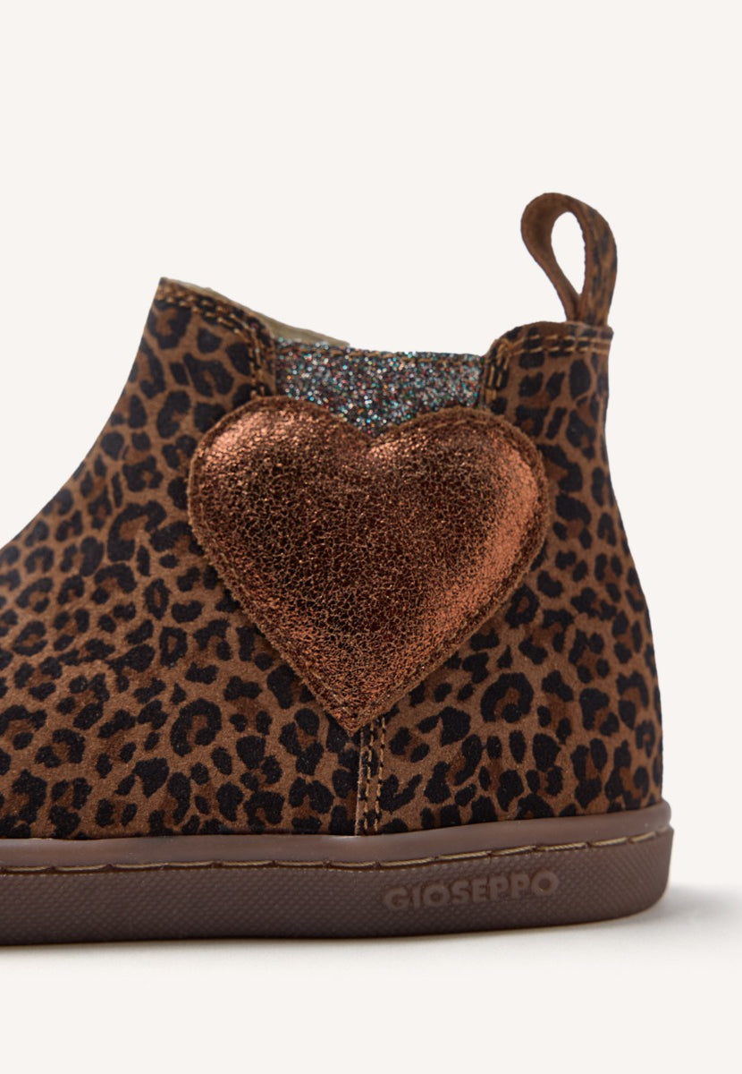 GIOSEPPO BAREFOOT - BOTINES PIEL SERRAJE ESTAMPADO ANIMAL COKATO