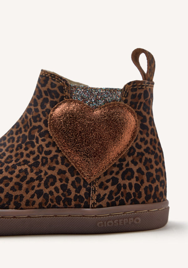 GIOSEPPO BAREFOOT - BOTINES PIEL SERRAJE ESTAMPADO ANIMAL COKATO