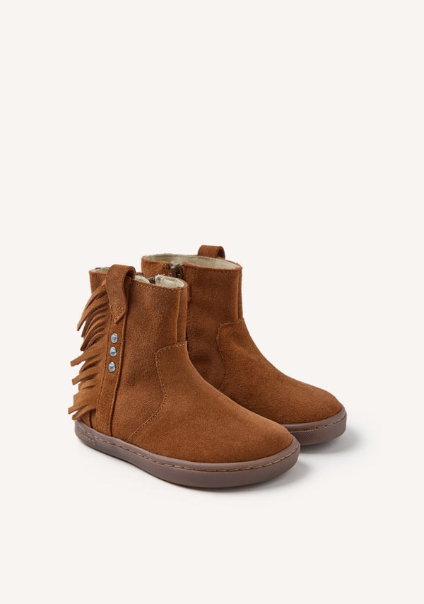 GIOSEPPO BAREFOOT - BOTAS PIEL SERRAJE FLECOS ESTRAL