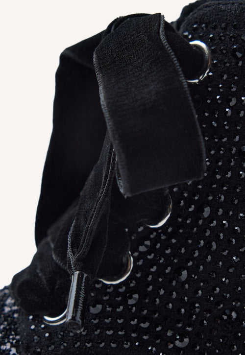 SHINE AND RHINESTONE BOOTS FINCHLEY