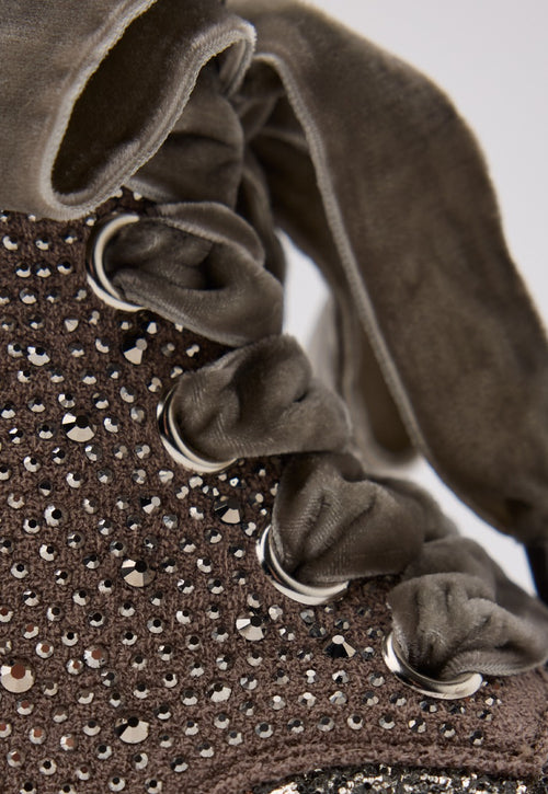 SHINE AND RHINESTONE BOOTS FINCHLEY