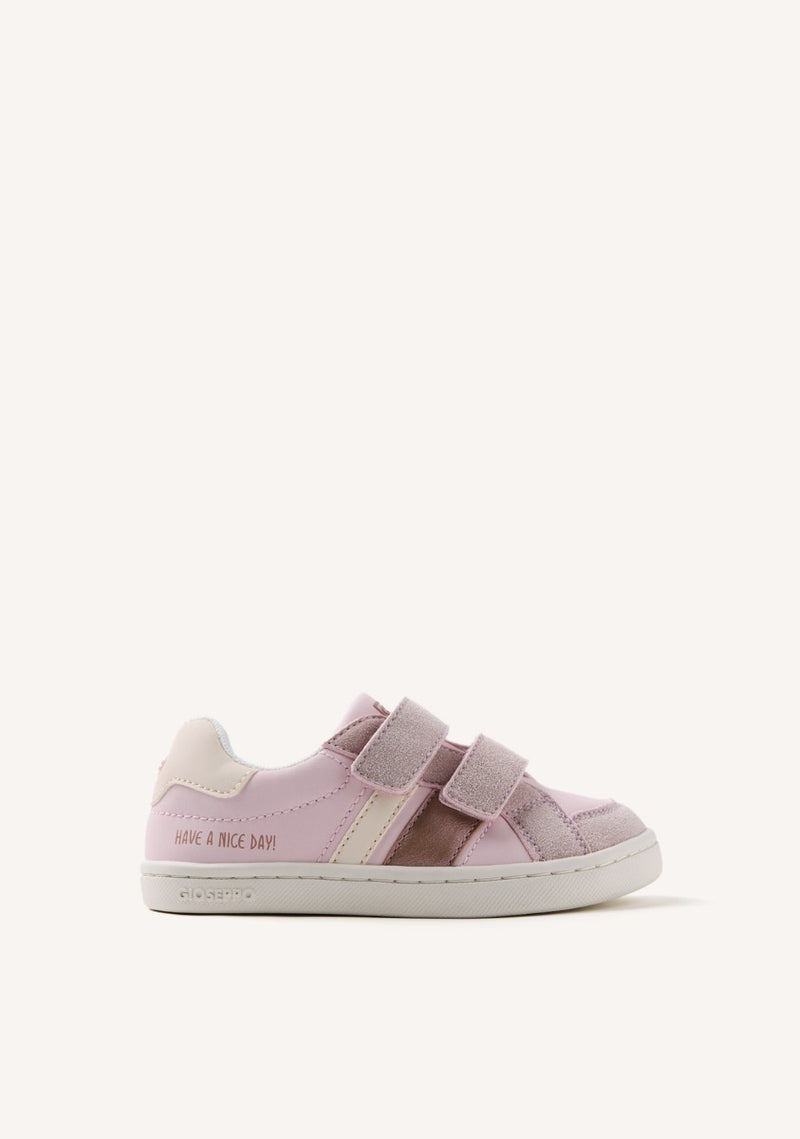 GIOSEPPO BAREFOOT - LEATHER SHINE SNEAKERS ECORSE