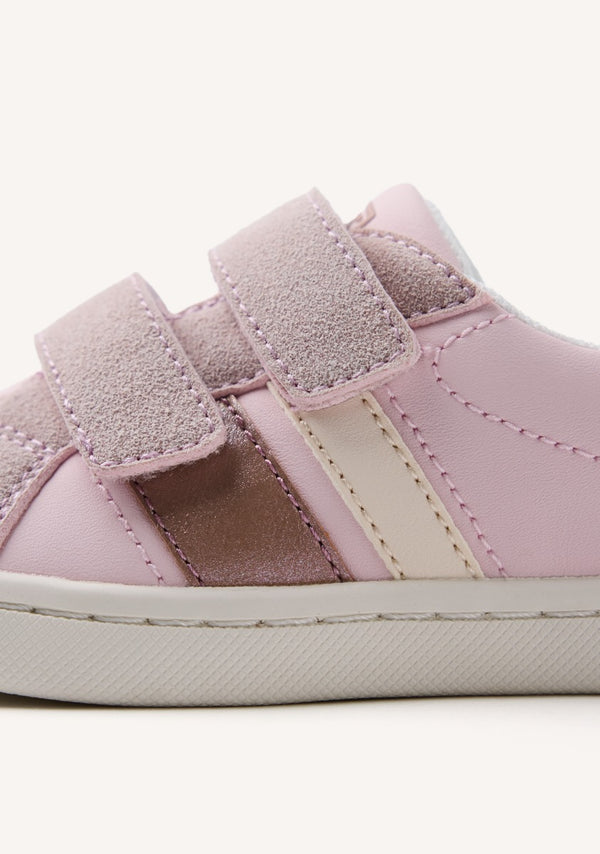GIOSEPPO BAREFOOT - LEATHER SHINE SNEAKERS ECORSE
