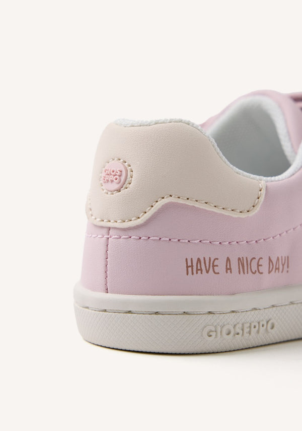 GIOSEPPO BAREFOOT - LEATHER SHINE SNEAKERS ECORSE