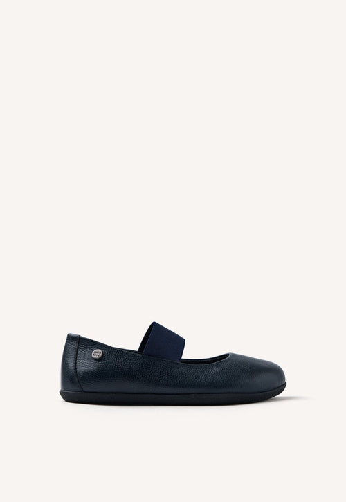 GIOSEPPO BAREFOOT - LEATHER SCHOOL BALLERINAS CORUNNA