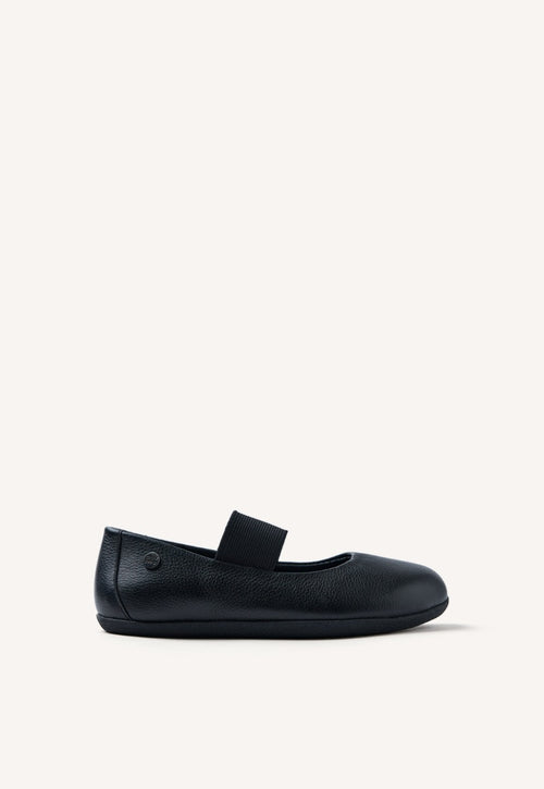 GIOSEPPO BAREFOOT - LEATHER SCHOOL BALLERINAS CORUNNA