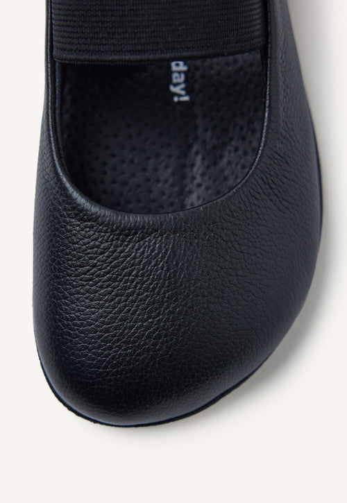 GIOSEPPO BAREFOOT - LEATHER SCHOOL BALLERINAS CORUNNA