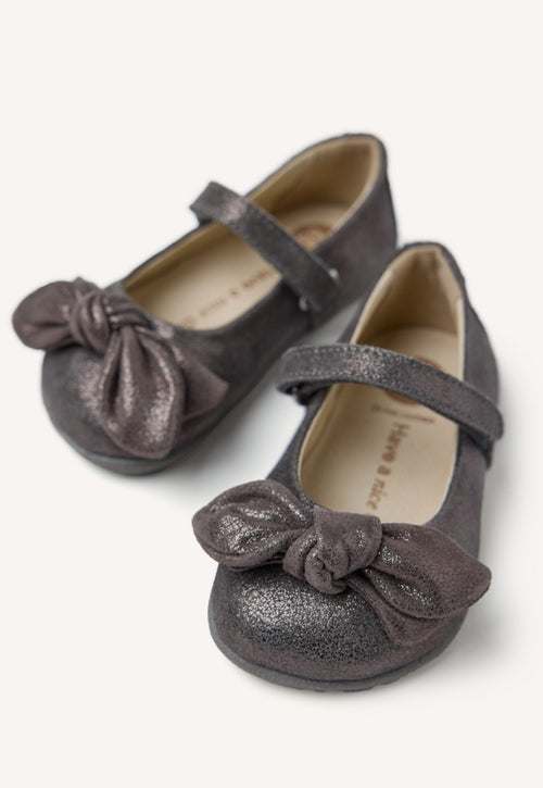 GIOSEPPO BAREFOOT - SUEDE LEATHER BALLERINAS INKSTER