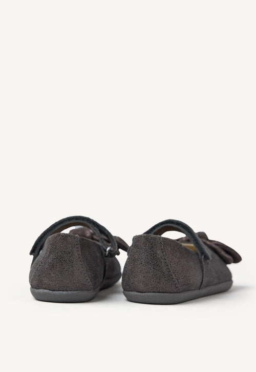 GIOSEPPO BAREFOOT - SUEDE LEATHER BALLERINAS INKSTER