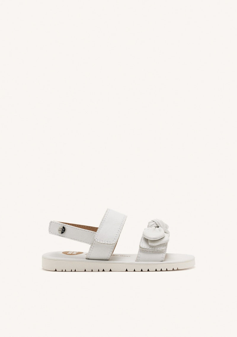 Sandals for girls with tie