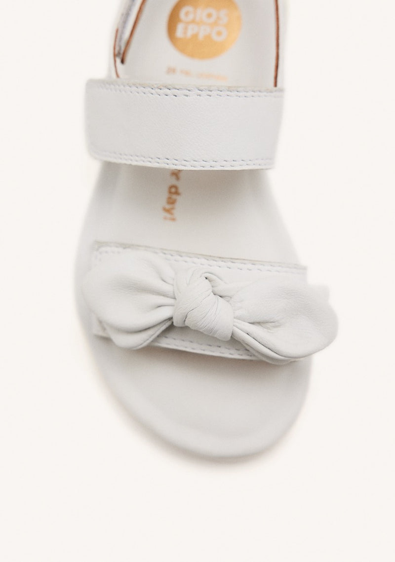 Sandals for girls with tie