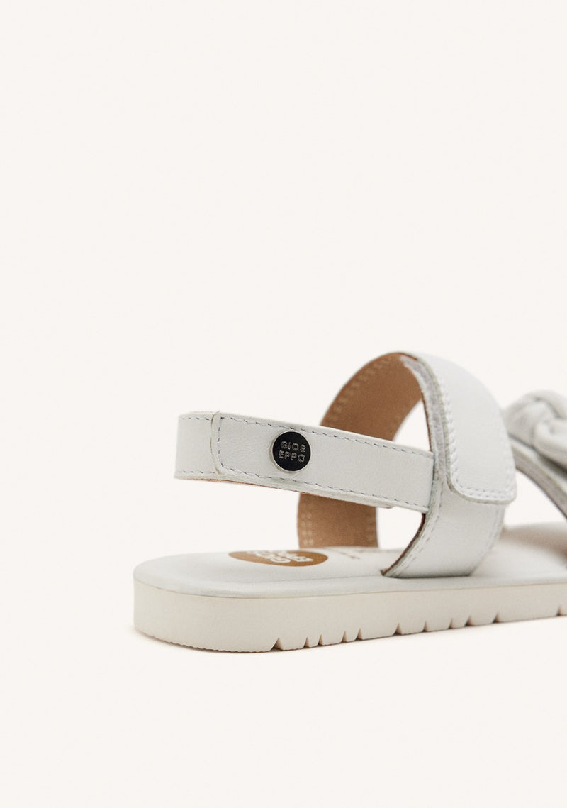 Sandals for girls with tie