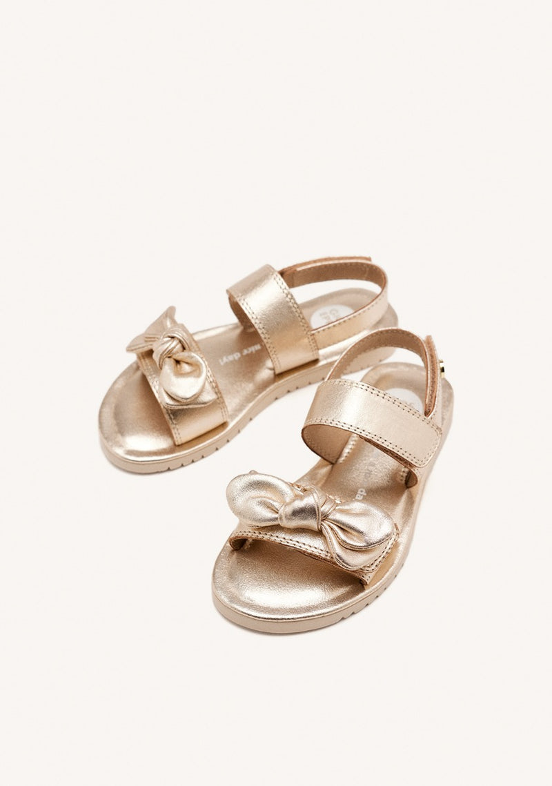 Sandals for girls with tie