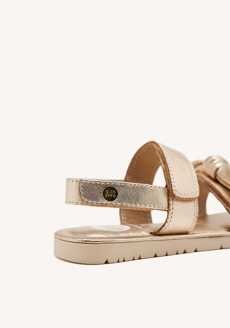 Sandals for girls with tie