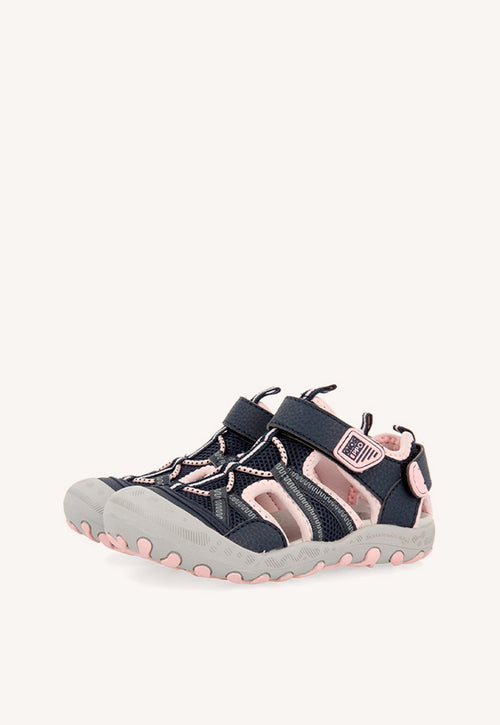 Pink sporty flip flops for girls MAZATLAN