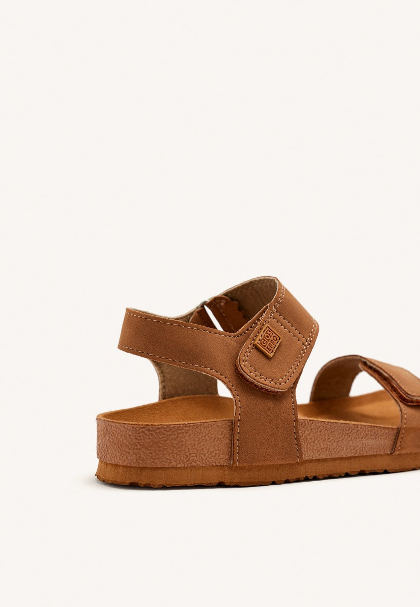 CHANCLAS COLOR CUERO ESTILO BIO PARA NIÑOS TREDEGAR