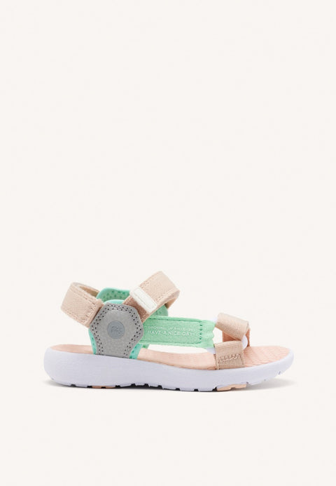 BIRIGUI GIRLS MULTICOLOURED SANDALS WITH SPORTY SOLES