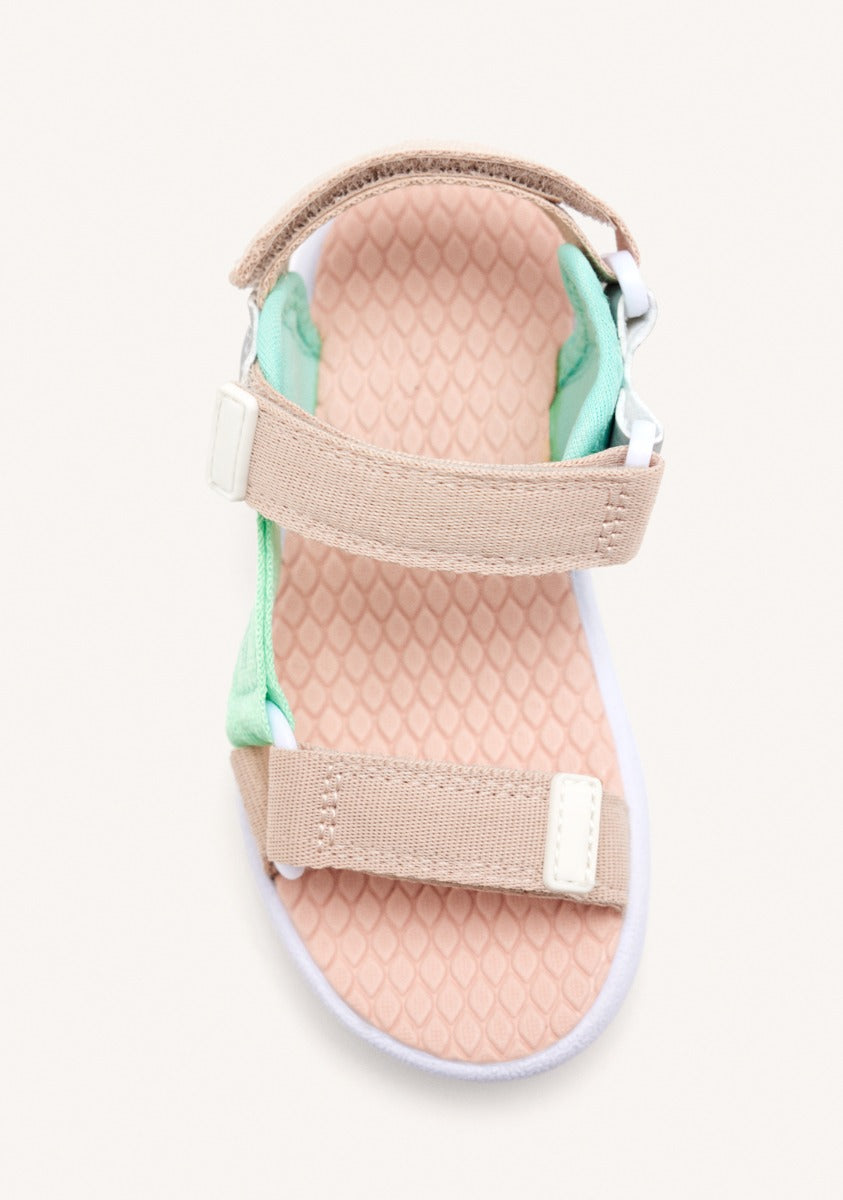 Birigui girls multicoloured sandals with sporty soles