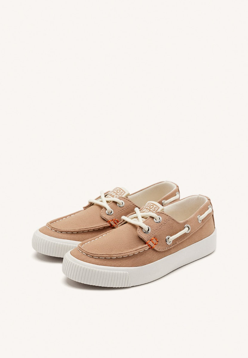 SPORTIVO STILE NAUTICO COLORE BEIGE PER RAGAZZO E RAGAZZA LICATA 