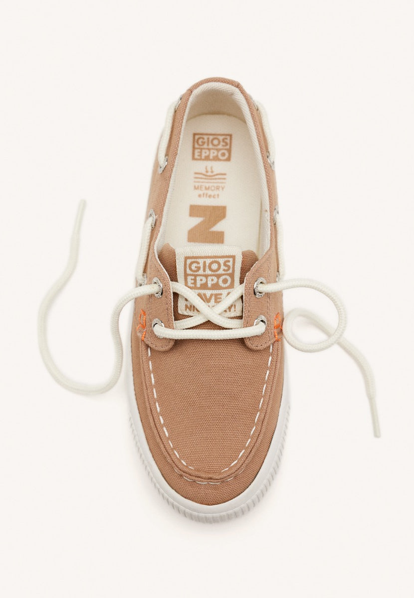 SPORTIVO STILE NAUTICO COLORE BEIGE PER RAGAZZO E RAGAZZA LICATA 