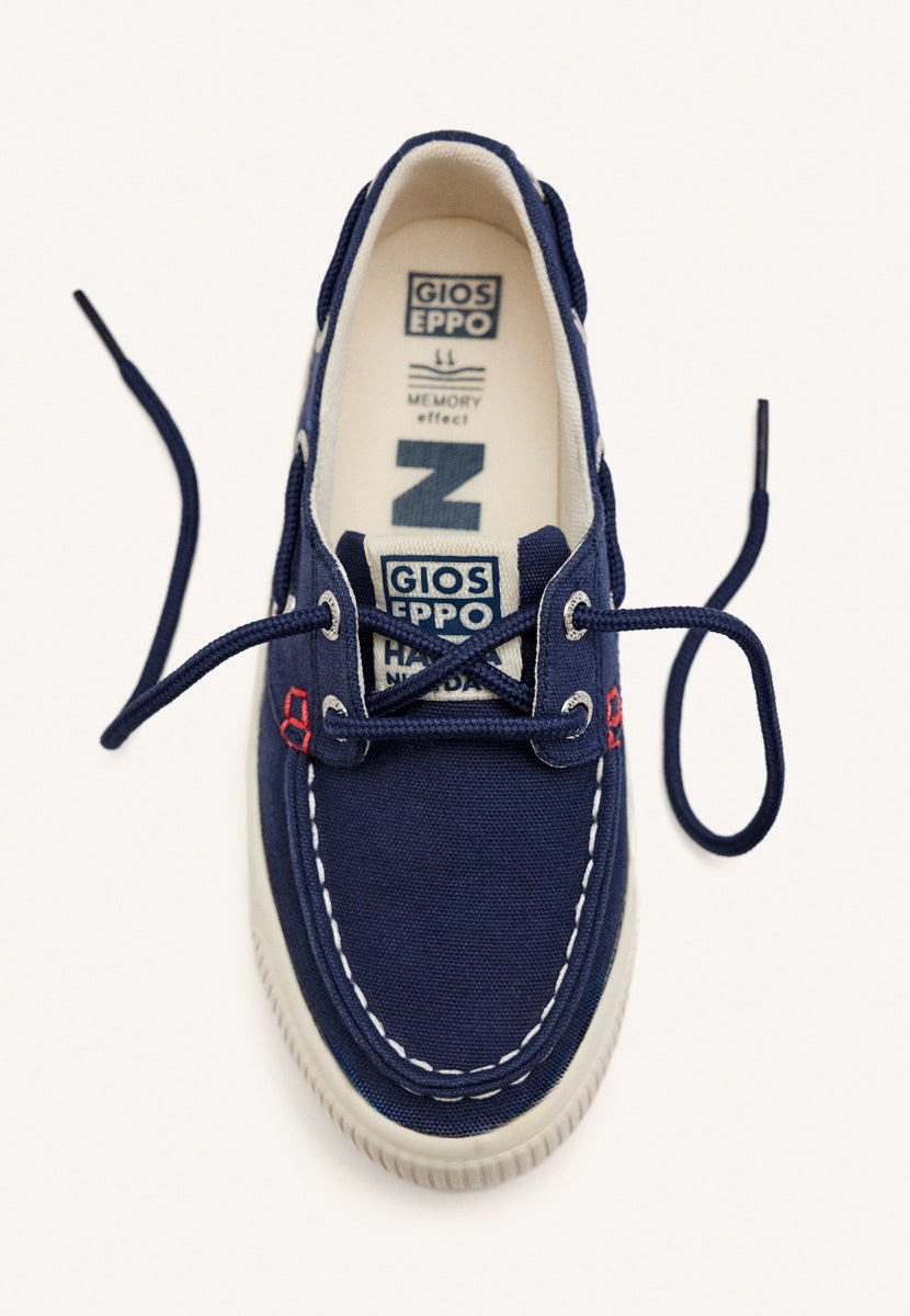 SPORTIVO STILE NAUTICO COLORE BLU MARINO PER RAGAZZO E RAGAZZA LICATA 