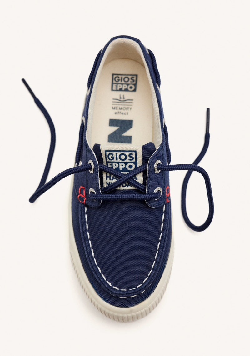 SPORTIVO STILE NAUTICO COLORE BLU MARINO PER RAGAZZO E RAGAZZA LICATA 